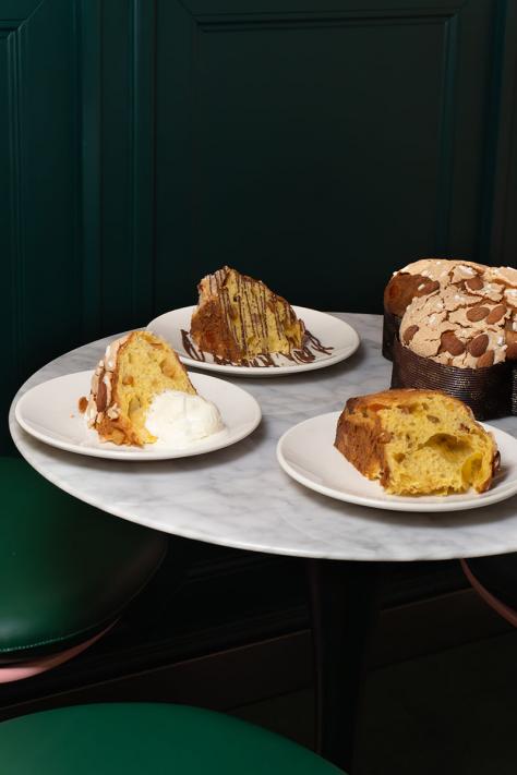 Badiani Barcelona Colomba de Pascua gelato italiano postres