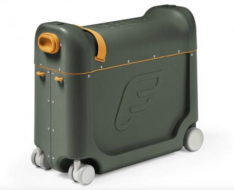 BedBox, maleta con extensión de asiento de la colección 'JetKids' (Stokke). 